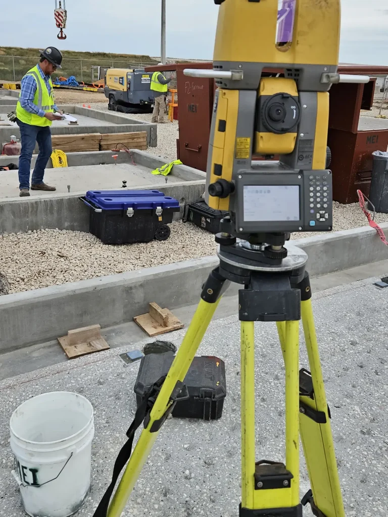 Field Services laser leveling