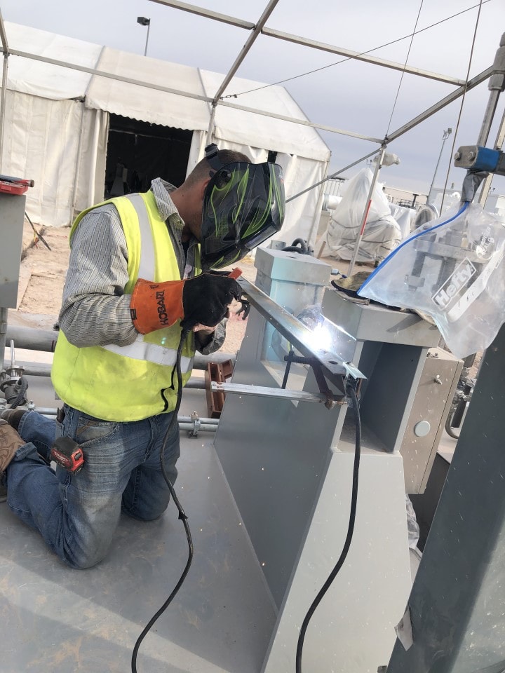 Industrial Equipment Base Fabrication