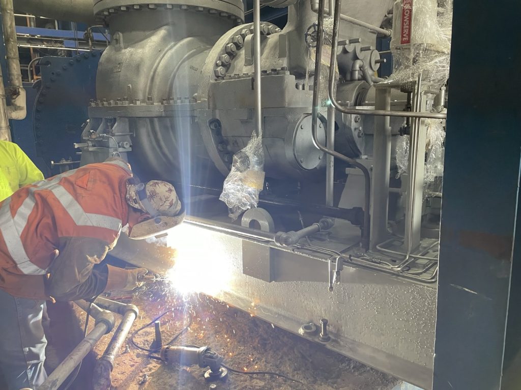 Industrial Equipment Base Fabrication